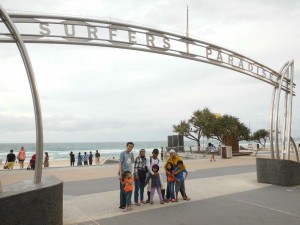 Us at Surfers Paradise