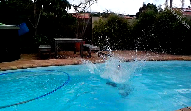 Day 3 – Chillaxing and swimming at home