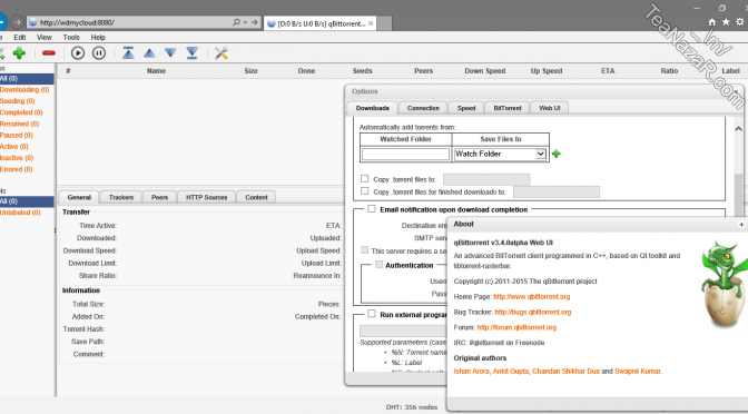 qBittorrent v3.4.0alpha
