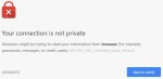 Chrome Cert Error