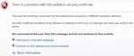 IE Cert Error