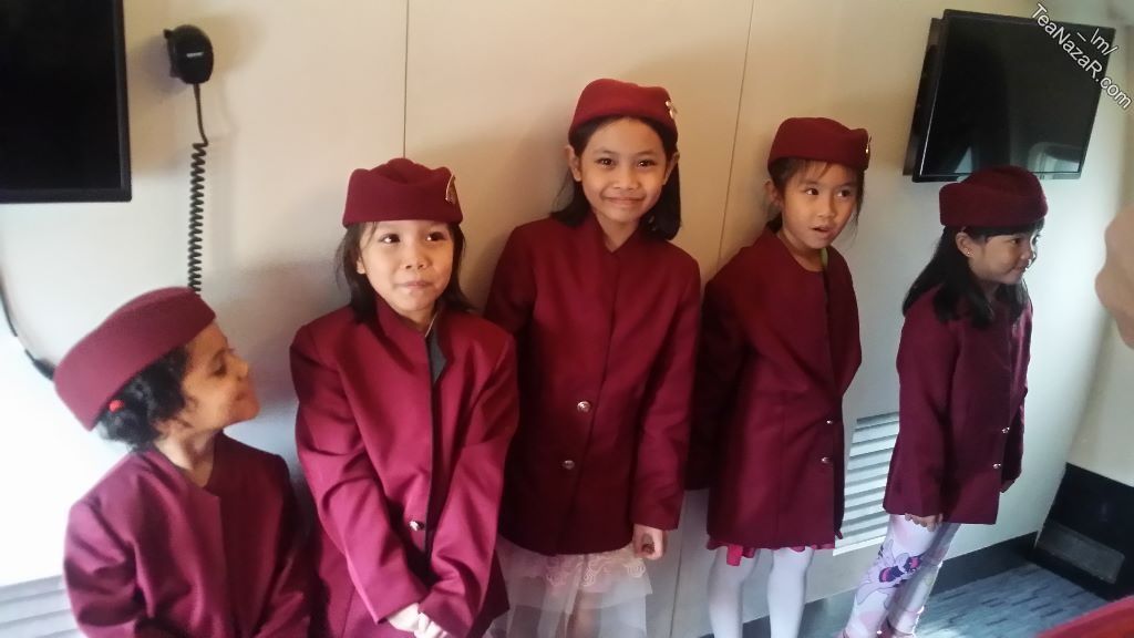 Qatar Airways cabin crews in the making